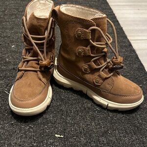 Brown Kids Boots